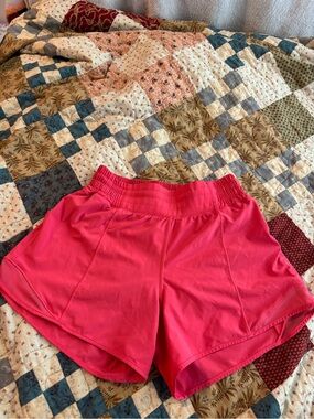 lululemon athletica Hot Pink Athletic Shorts